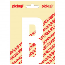 PLAKLETTER NOBEL 120MM WIT B