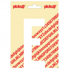 PLAKLETTER NOBEL 120MM WIT E