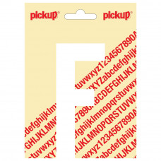PLAKLETTER NOBEL 120MM WIT F
