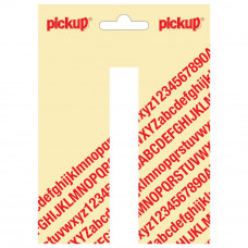PLAKLETTER NOBEL 120MM WIT I