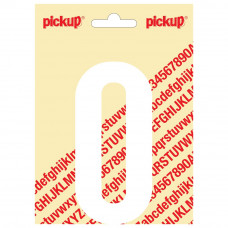 PLAKLETTER NOBEL 120MM WIT O
