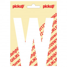 PLAKLETTER NOBEL 120MM WIT W
