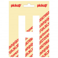 PLAKLETTER NOBEL 150MM WIT H