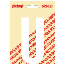 PLAKLETTER NOBEL 150MM WIT U