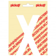 PLAKLETTER NOBEL 150MM WIT X