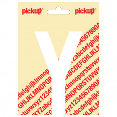 PLAKLETTER NOBEL 150MM WIT Y