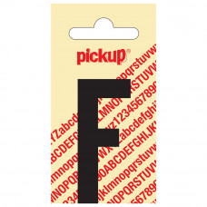 PLAKLETTER NOBEL 60 MM ZWART F