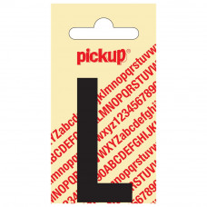PLAKLETTER NOBEL 60 MM ZWART L
