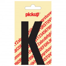 PLAKLETTER NOBEL 90 MM ZWART K