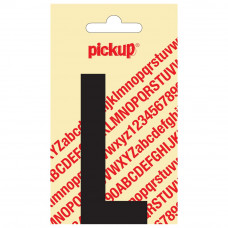 PLAKLETTER NOBEL 90 MM ZWART L