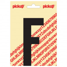PLAKLETTER NOBEL 120MM ZWART F