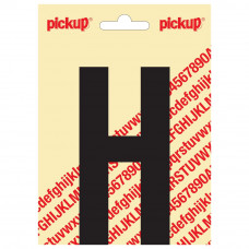 PLAKLETTER NOBEL 120MM ZWART H