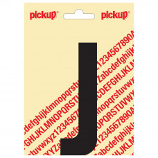 PLAKLETTER NOBEL 120MM ZWART J