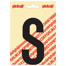 PLAKLETTER NOBEL 120MM ZWART S