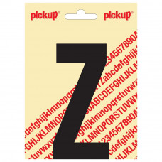 PLAKLETTER NOBEL 120MM ZWART Z