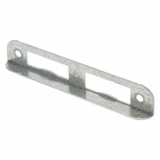 HP 1266/12 DR.2+4 BULK PER 10 HOEKSLUITPLAAT, STAAL VERZINKT 24X135-12MM AFGEROND, BULKVERPAKKING, PER 10 STUKS VERPAKT, DR 2+4.