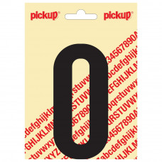 PLAKLETTER NOBEL 150MM ZWART O