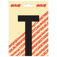 PLAKLETTER NOBEL 150MM ZWART T