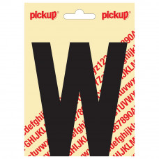 PLAKLETTER NOBEL 150MM ZWART W