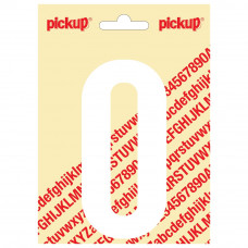 PLAKCIJFER NOBEL 150MM WIT 0