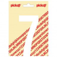 PLAKCIJFER NOBEL 150MM WIT 7