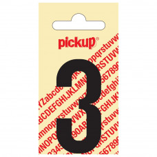 PLAKCIJFER NOBEL 60 MM ZWART 3