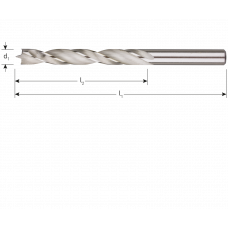 BANKIRAI BOOR 6 X 93 MM