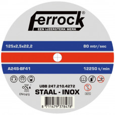 DOORSLIJP.FERROCK MET. 180X3.0