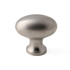 KNOP 31MM ZMC/RVS-KLEUR