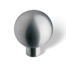 KNOP BALL 25MM RVS