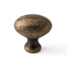 KNOP&quot;EITJE&quot; 35MM ANTIEK BRONS