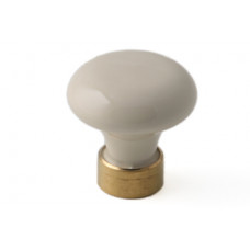 KNOP "BEEN" MESSING VOET 35MM