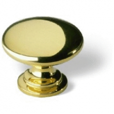 KNOP 28MM MESSING GLAD