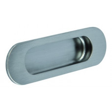 SCHUIFDEURKOM RVS / OVALE 120X40,5MM