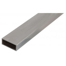 BUIS RECHTHOEKIG ALUMINIUM BRUTE 50X20X2MM 200CM