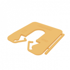 UITVULPLAATJE 2 MM GL 0782/200