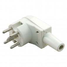 PERILEX STEKKER 16A HAAKS CREME ABL