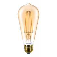 PHILIPS CLASSIC LEDBULB EDISON 7W/825 E27 ST64 GOLD FIL DIM