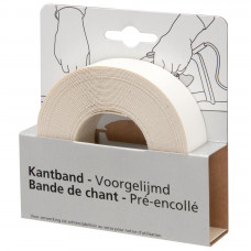 KANTBAND MEUBELPANEEL 24MM WIT (7,5 MTR)