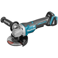 MAKITA 18 V HAAKSE SLIJPER 125 MM DGA508ZJ