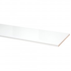 MP RECHTKANT 18MM WIT HOOGGL.250X40CM