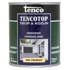 TENCO DEUR & KOZIJN DEKK HG WIT RAL 9001 0,75L