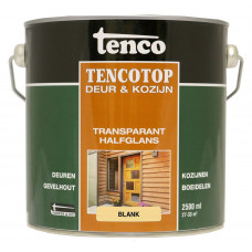 TENCOTOP DEUR & KOZIJN TRANSPARANT BLANK 2,5