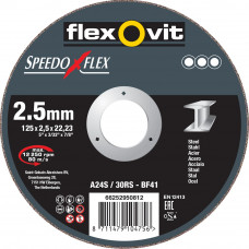 DOORSLIJPSCHIJF VLAK SPEEDOFLEX STAAL A24/30RS 230X3X22,23 T41