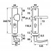 KNOPGARNITUUR PC72 MET KERNTREKBEVEILIGING SKG***®