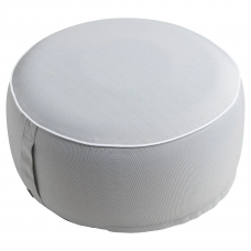 OUTDOOR LICHT GRIJZE POEF 55X25CM