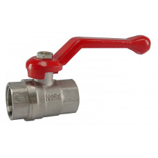 1050 KOGELKRAAN+ ALUMINIUM HENDEL 1/2