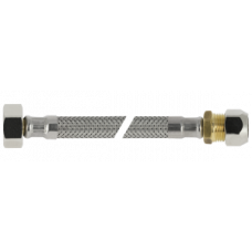 BONFIX RVS FLEX. AANSLUITLEIDING 35CM 3/8" BI.X 15MM KNEL
