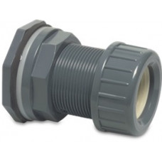 KISTDOORVOER PVC-U 32 MM X 1 1/4" KNEL-BUI 10BAR
