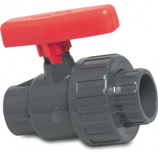 KOGELKRAAN PVC-U 40 MM LIJMMOF 16BAR